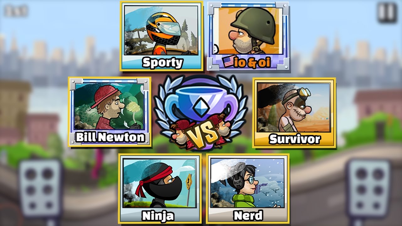 Hill Climb Racing 2 All League Boss races