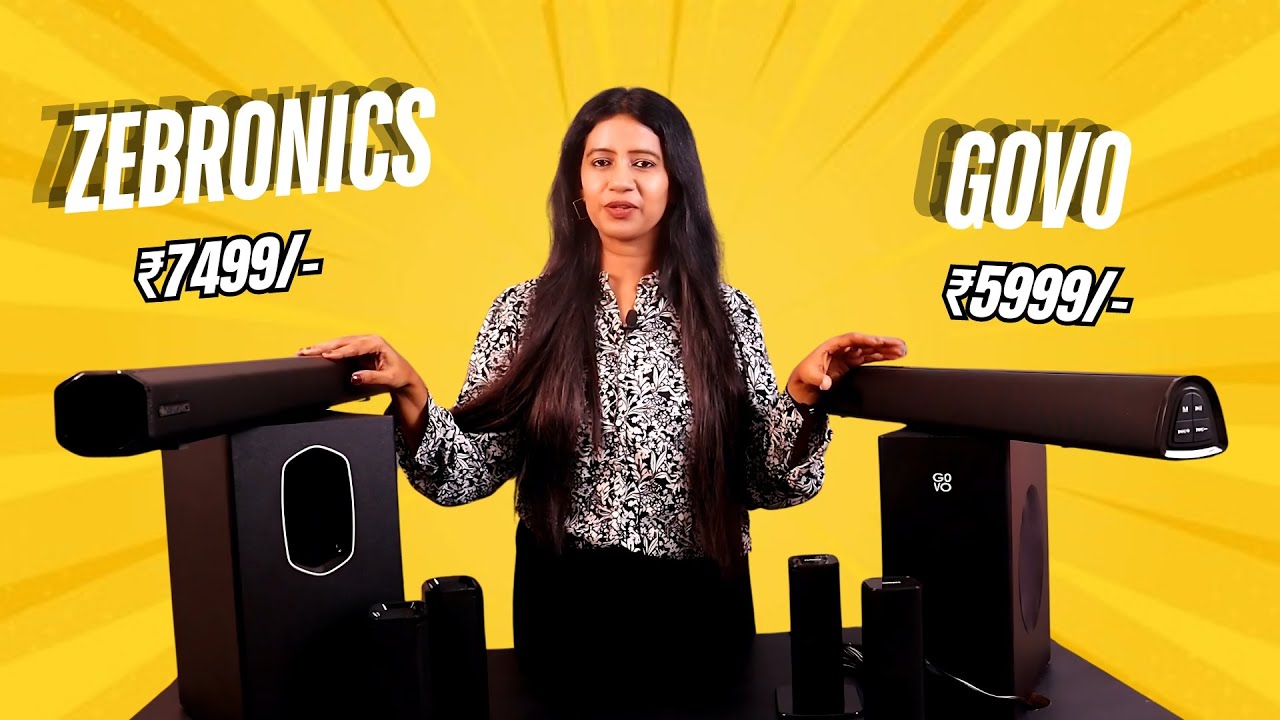 BEST Soundbar  UNDER ₹8000 | GOVO GoSurround 945 V/S ZEBRONICS 7400