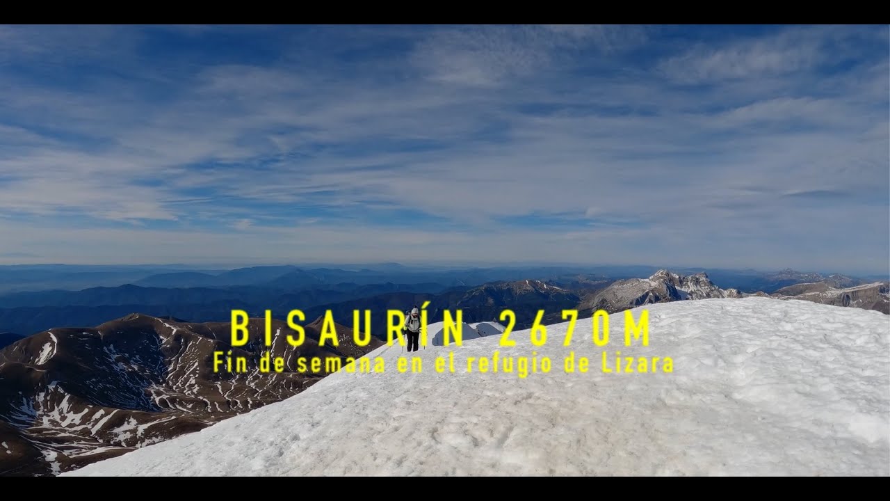 BISAURÍN (2.670 m): Una ascensión invernal para el calendario, pero no tanto para el termómetro.