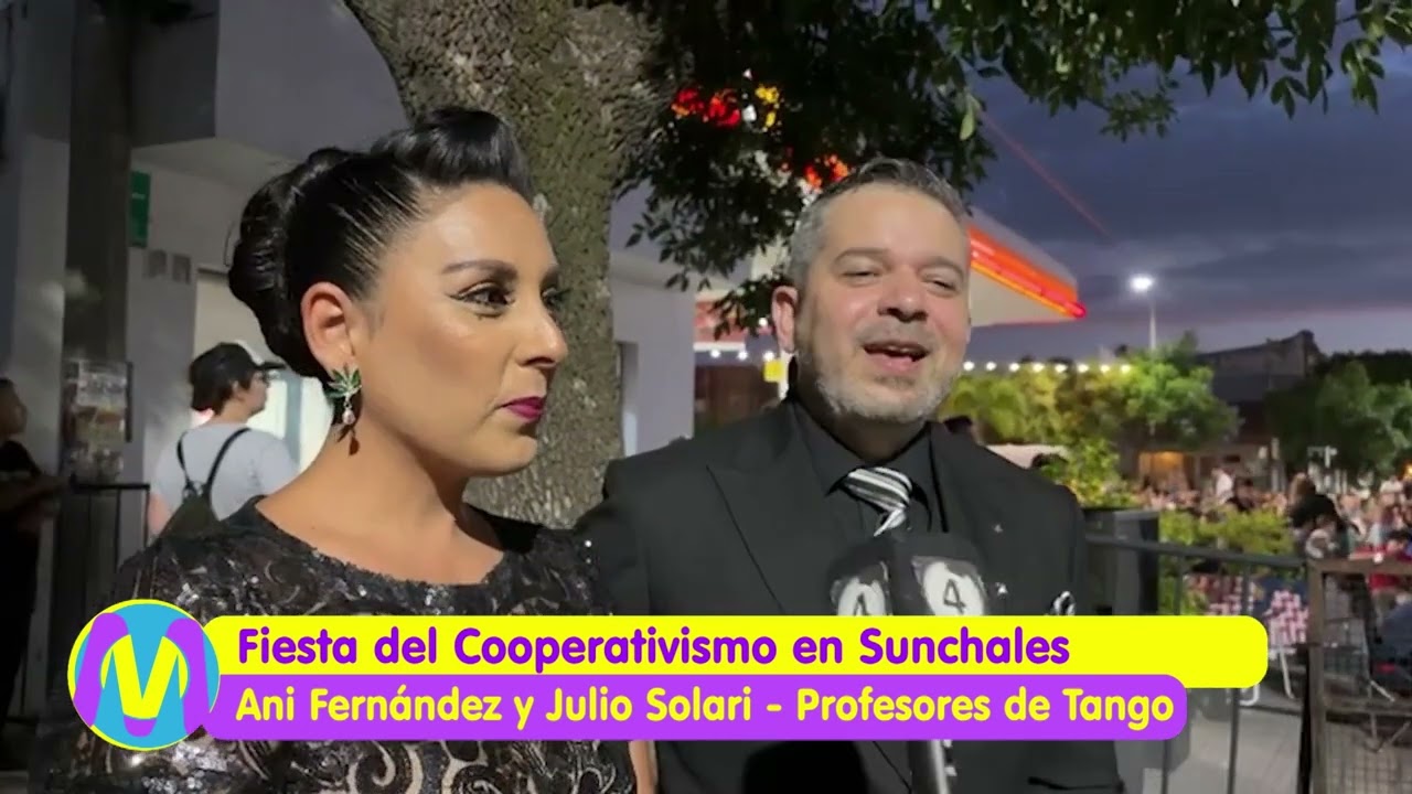 Ani Fernández y Julio Solari | Profesores de tango | Fiesta Cooperativismo