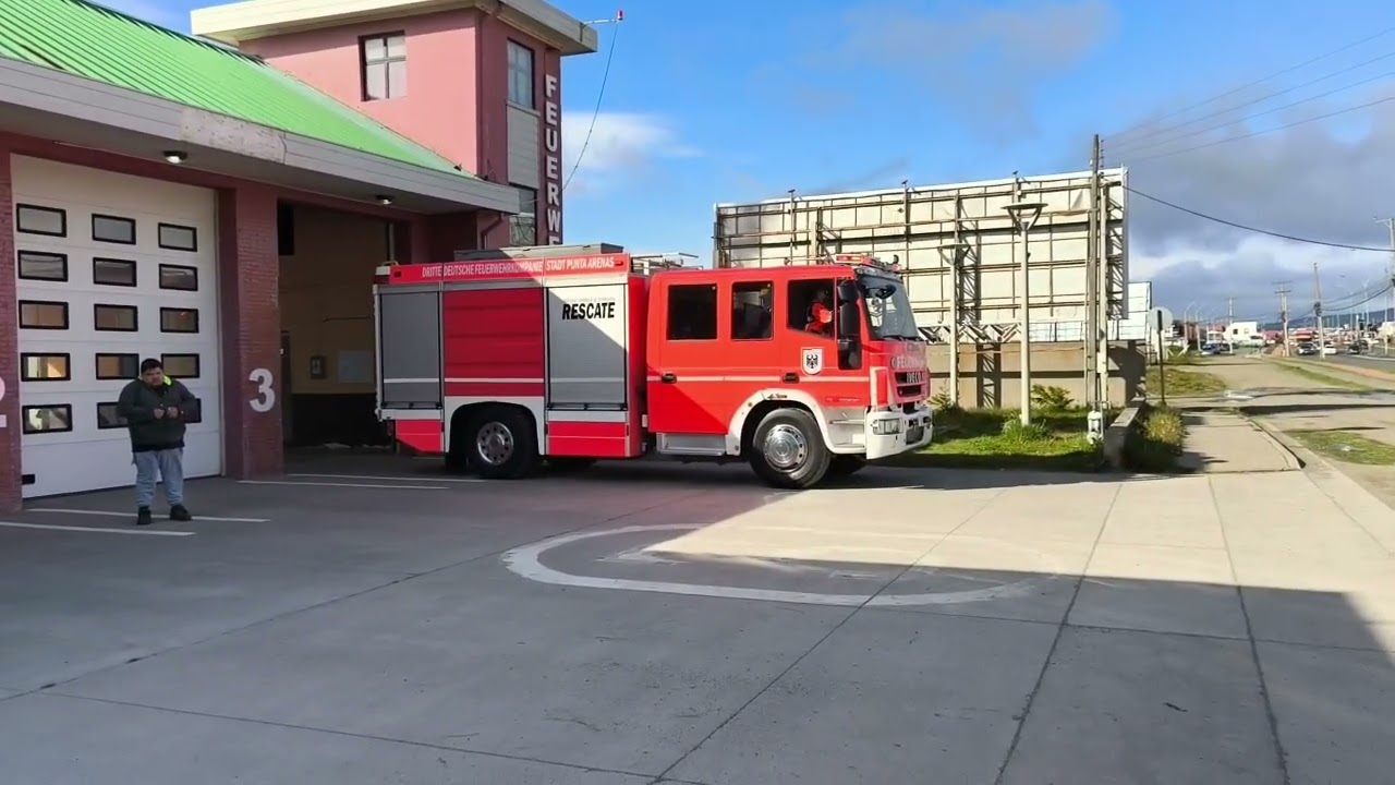 Salida R-3 a 10.4.1 | Bomberos Punta Arenas