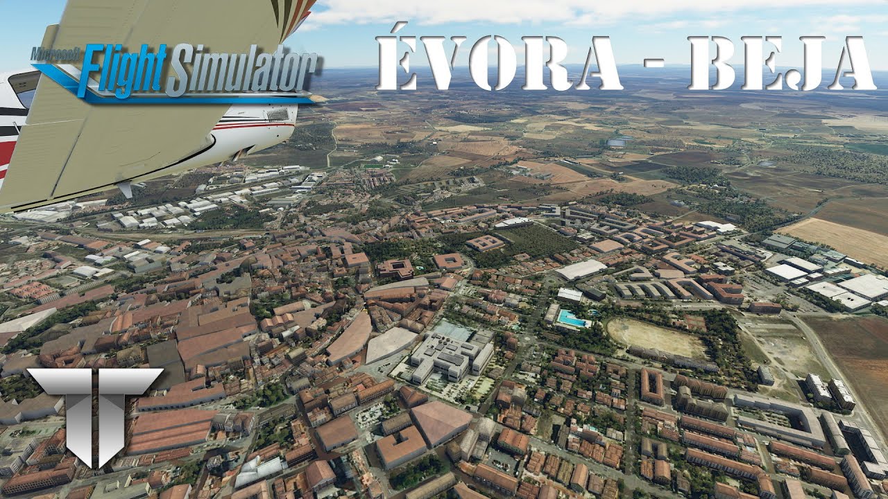 De Évora a Beja com Accionamento Manual | Microsoft Flight Simulator 2020 Portugal (MSFS)