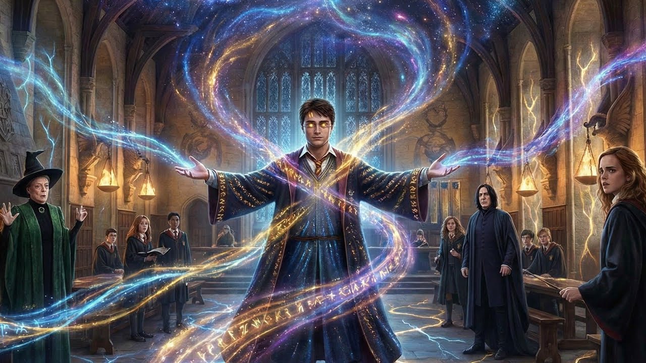 What If Harry Bonded With The Ancient Ley Lines Of Hogwarts & Became A God Within The Castle