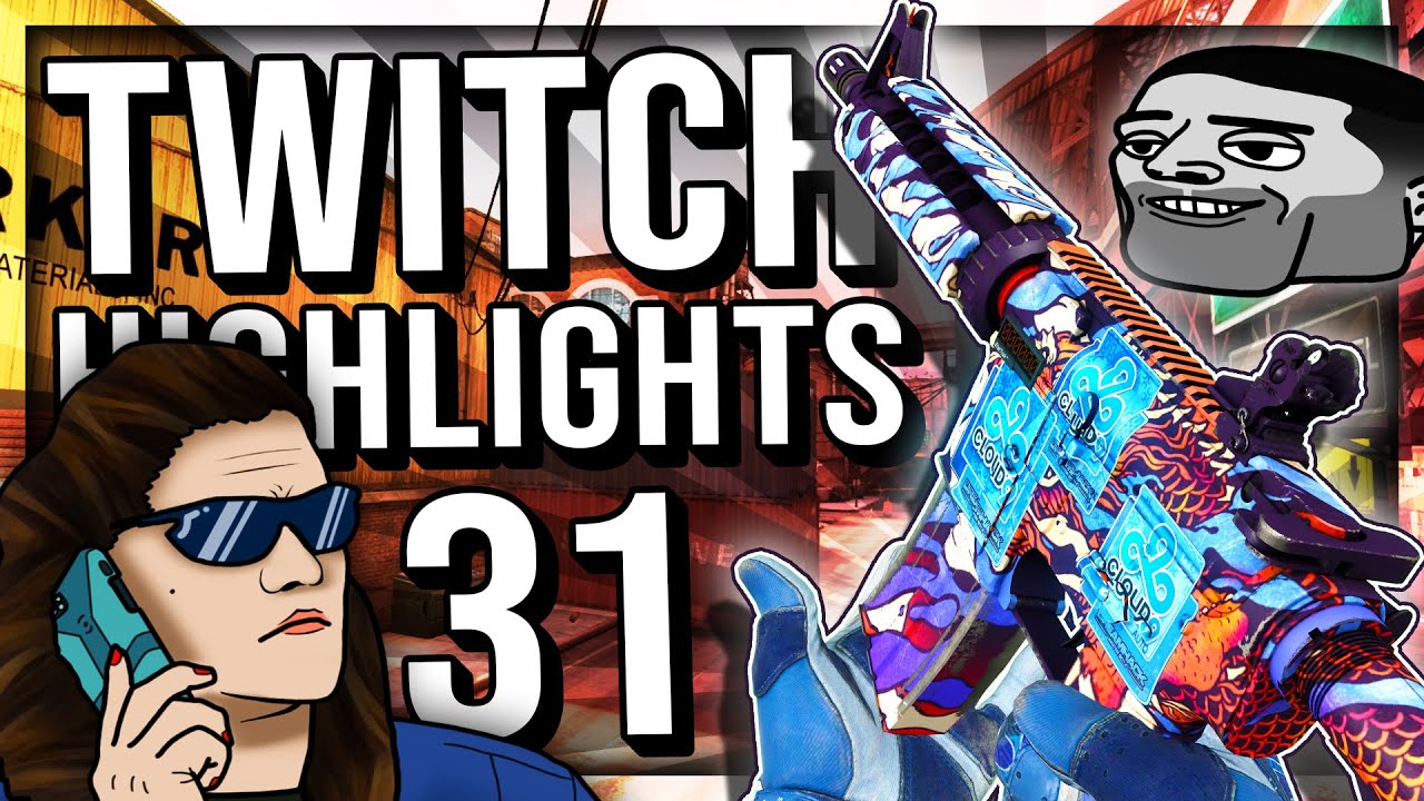 TWITCH HIGHLIGHTS 31 - GIGACHAD CSGO MOMENTS