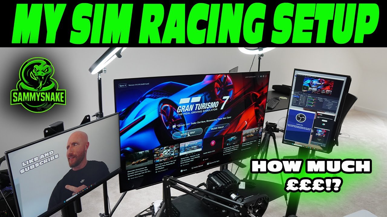 My Full Sim Racing & Streaming Setup | How Much Did It Cost?