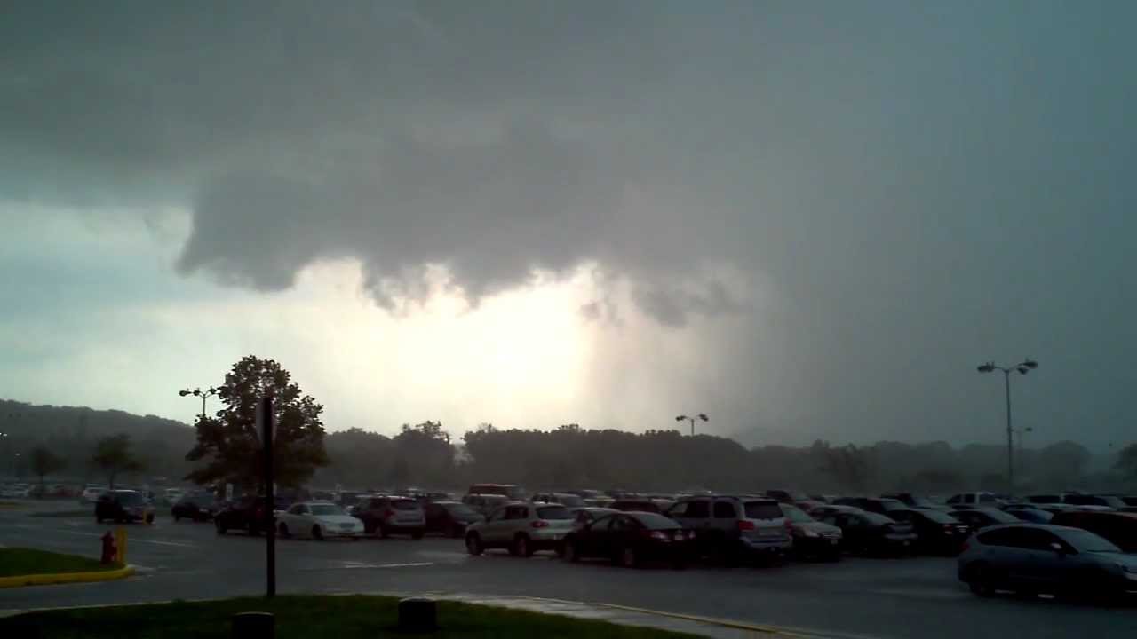 Severe Thunderstorm at Rockaway Townsquare Mall on June 10, 2012