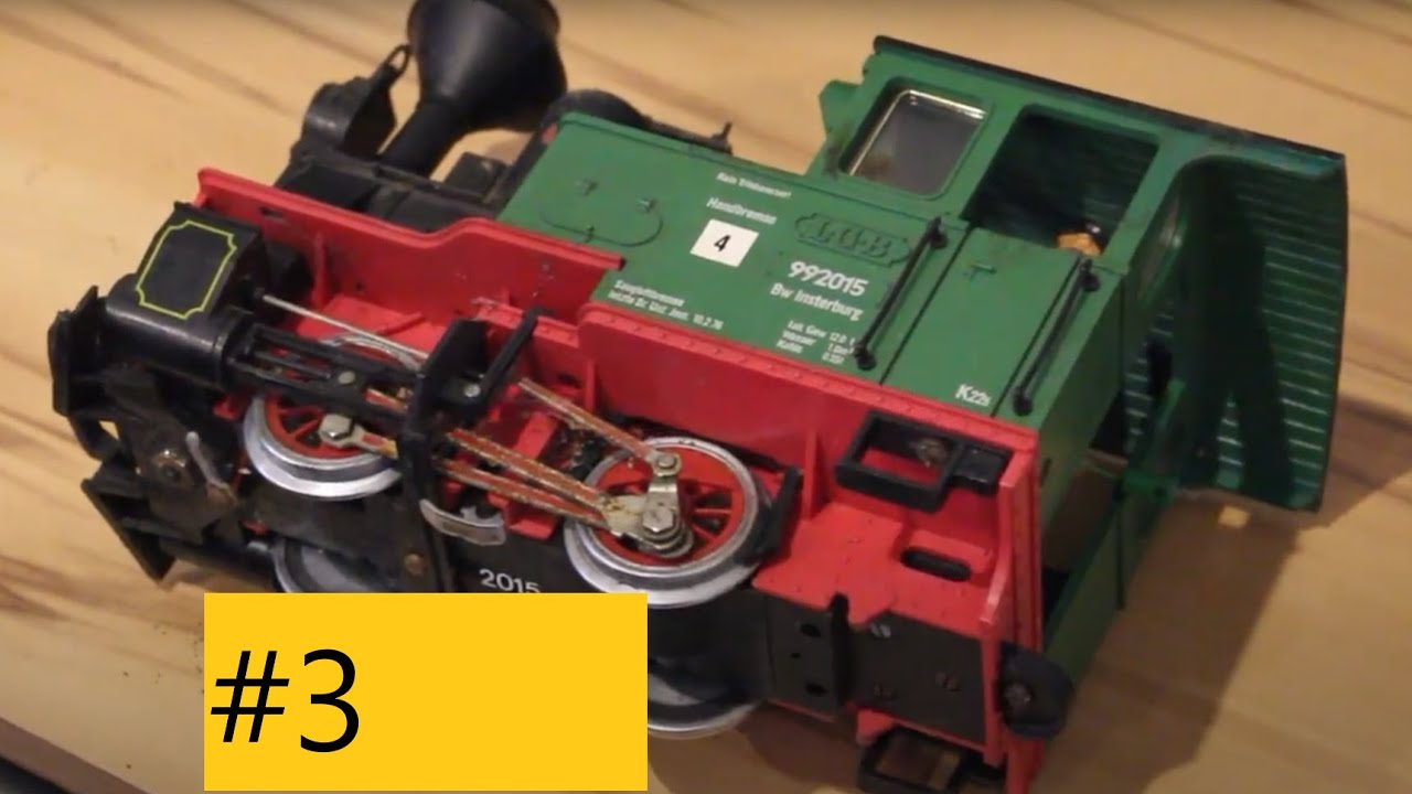 Neubau einer Gartenbahn: Restaurierung einer Kummerlok TEIL 3 [#3]