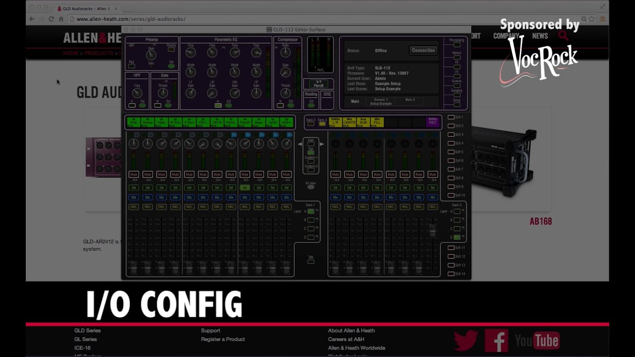 13 Allen & Heath GLD IO Config Tutorial