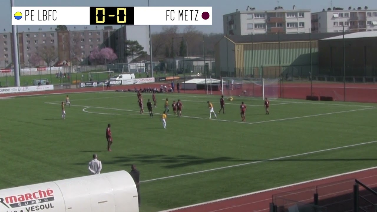 Match Pôle Espoirs U14 (P16) - PE LBFC - FC Metz