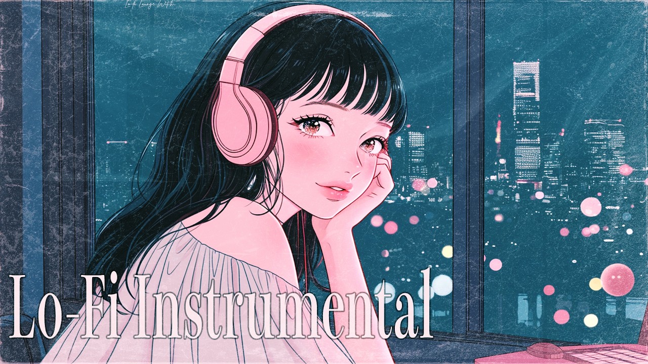 【3 Hours】Lo-Fi Instrumental Chillhop for Study / Focus / Relax | Sinking into Midnight Blue 深い紺に沈む