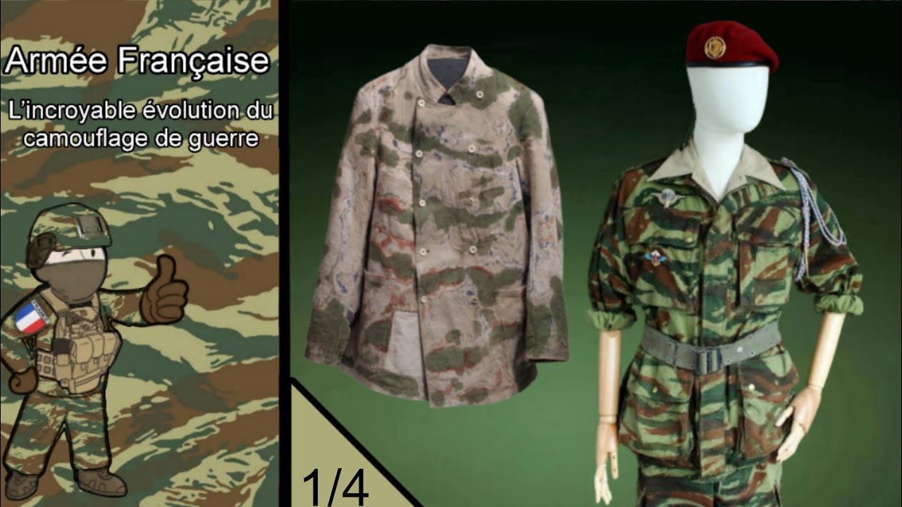 L'incroyable evolution du camouflage de guerre entre 1900 et 2025 (partie 1/3)