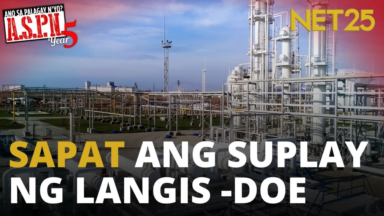 DOE: Supply ng langis sa bansa, sapat | ASPN