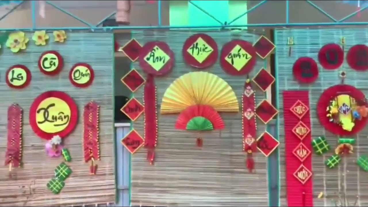 HOẠT ĐỘNG TRẢI NGHIỆM LÀM HOA ĐÓN XUÂN 2026 Lớp 5 tuổi c