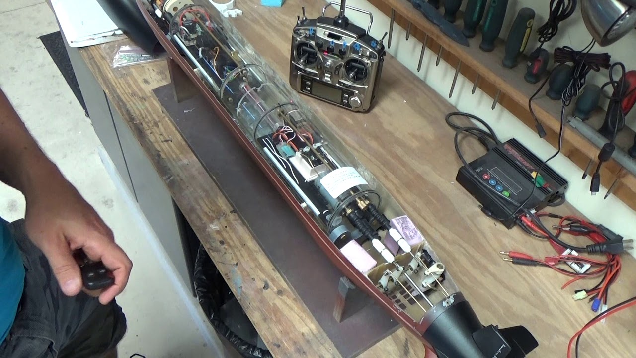 ThorDesign 1/96 scale US Seawolf R/C Submarine Overview