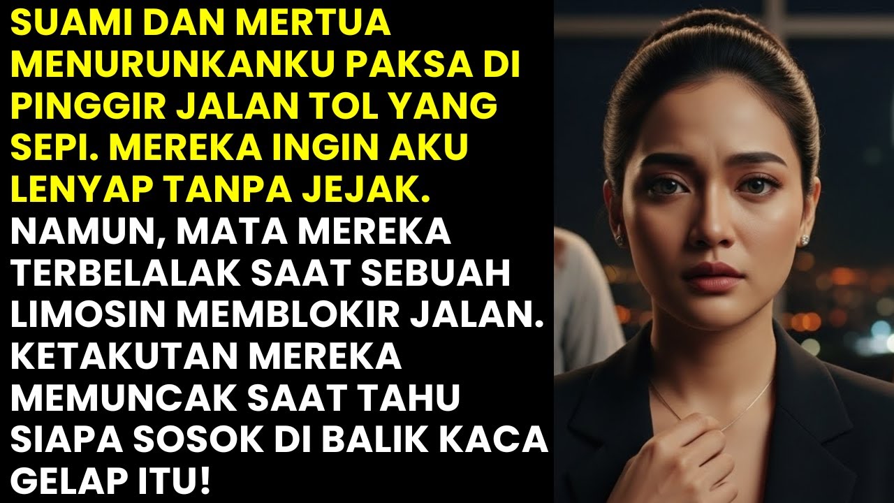 SUAMI & MERTUA BUANG DI TOL BIAR MATI, TAPI SALAH BESAR! MEREKA PUCAT PASI DIHADANG LIMOSIN INI!