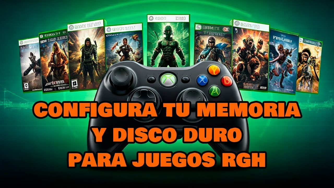 Como configurar memoria USB o DISCO DURO para tu XBOX 360 con RGH