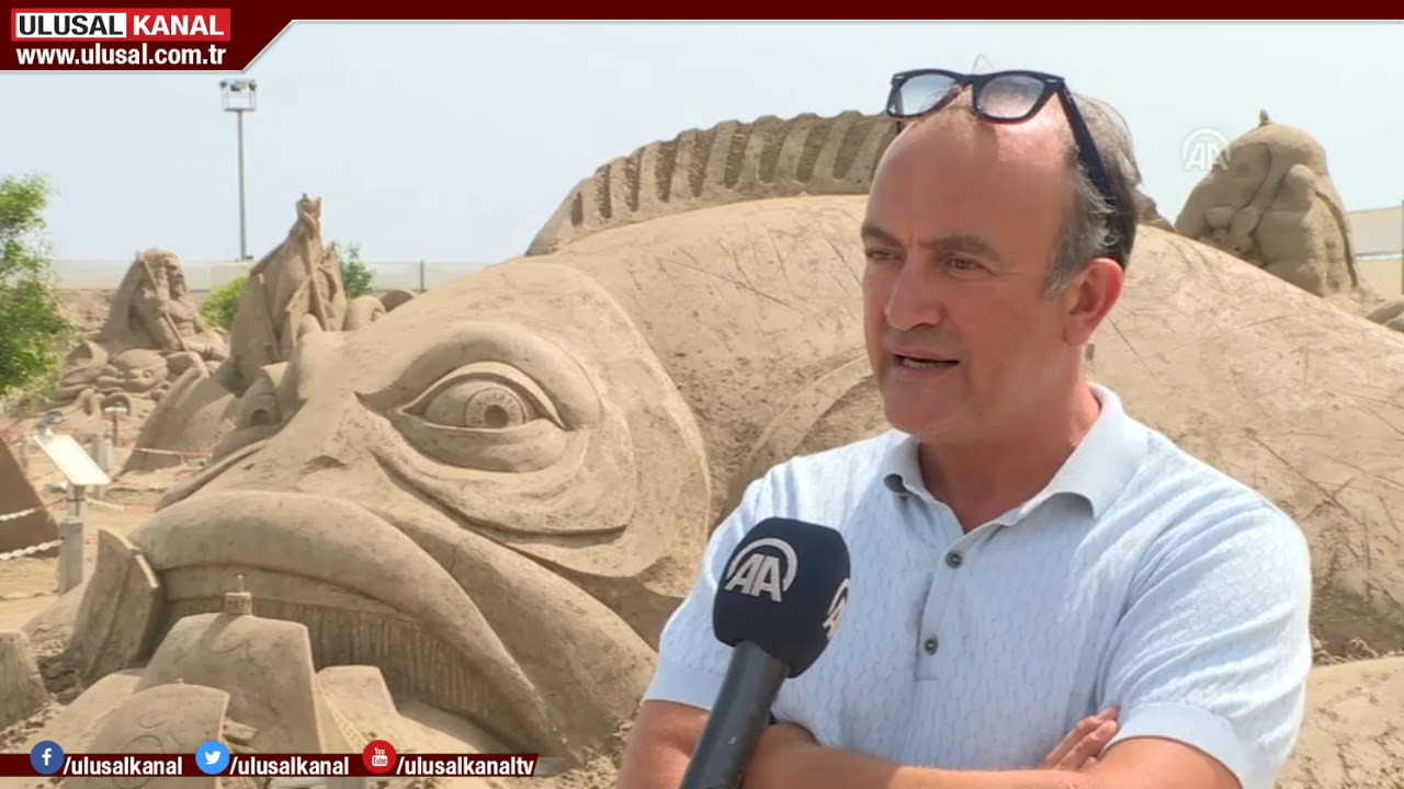 Antalya Kum Heykel Festivali başladı