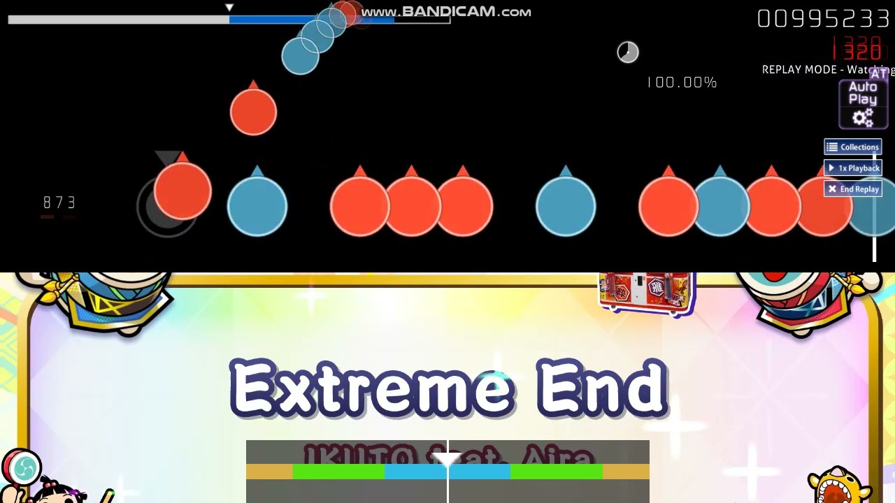 【osu!taiko】Extreme End / IKUTO feat.Aira 【創作譜面】