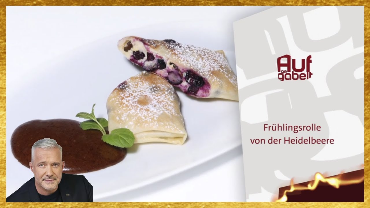 Alexander Herrmann - Heidelbeer Frühlingsrolle