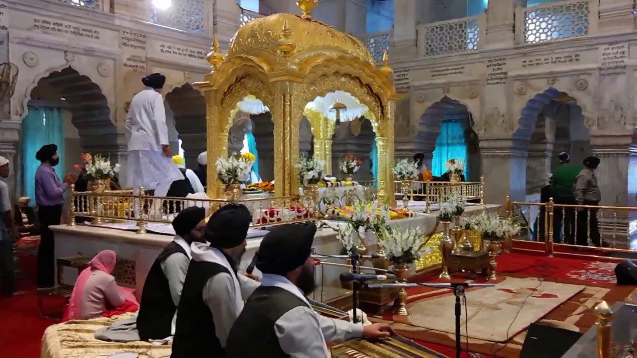 Inside a Sikh Gurudwara in Delhi, India