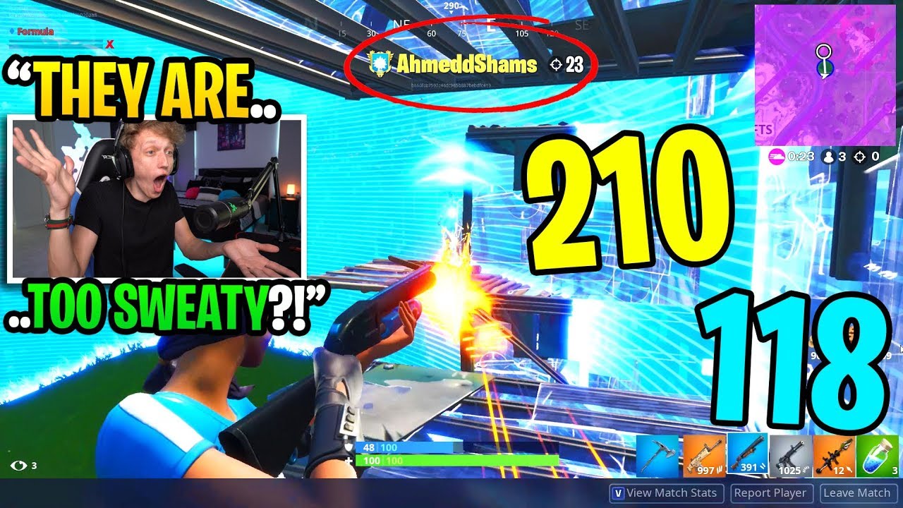 I spectated players on EUROPEAN servers and was SHOCKED at how sweaty they are... (amazing)