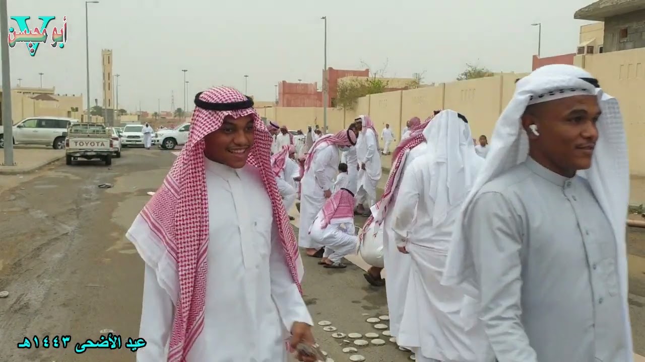 مشاهد رائعة لمظاهر وغداء عيد الأضحى 1443هـ في أسكان الملك عبد الله بالحصمة