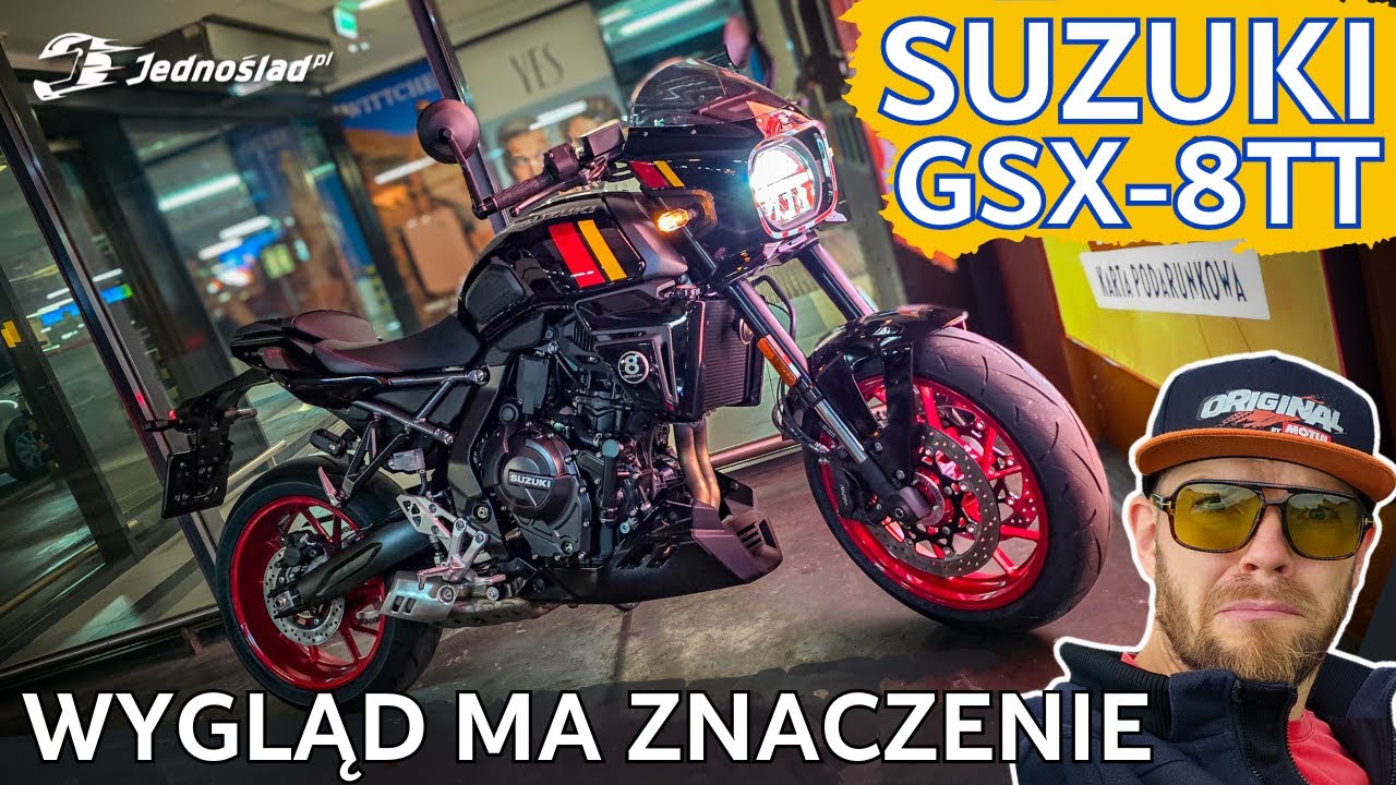 Suzuki GSX-8TT: Naked, który może zachwycić