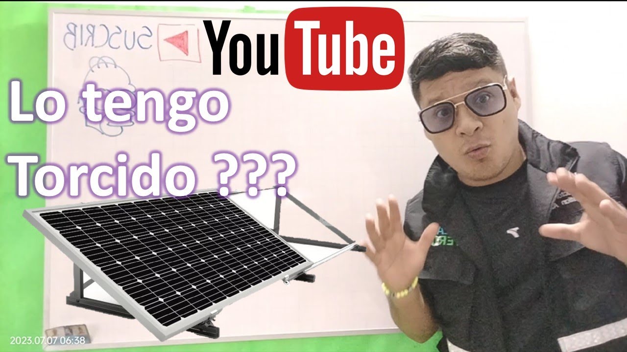 😨Como Calcular el Angulo de inclinación del panel solar grados ??? 