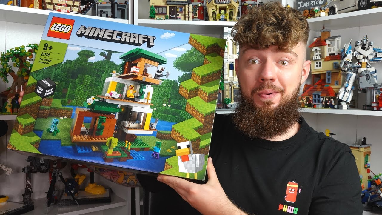 LEGO MINECRAFT 21174 | NOWOCZESNY DOMEK NA DRZEWIE | RECENZJA