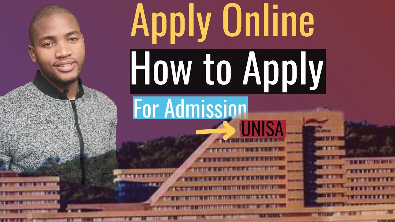 How to apply for admission at UNISA?
