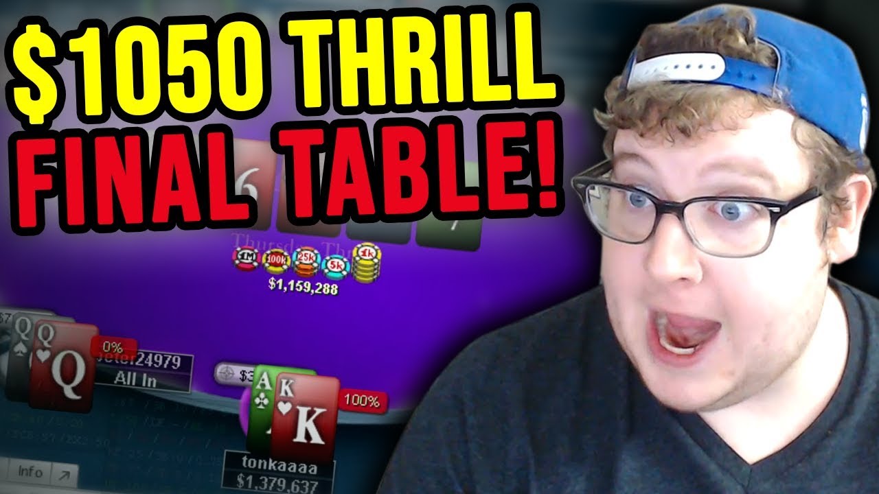$1050 THRILL BOUNTY FINAL TABLE! (PART 2 $60,000+ FTW!)