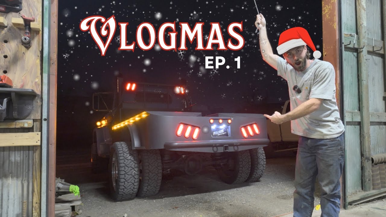 Vlogmas, день первый! Проблемы с турбонаддувом, хаос сборки и покупки Cummins 5.9 | Рождественска...
