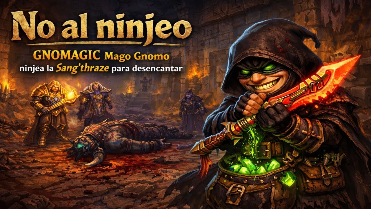 Mago Gnomo | Ninjea la Sang'thraze para desencantar