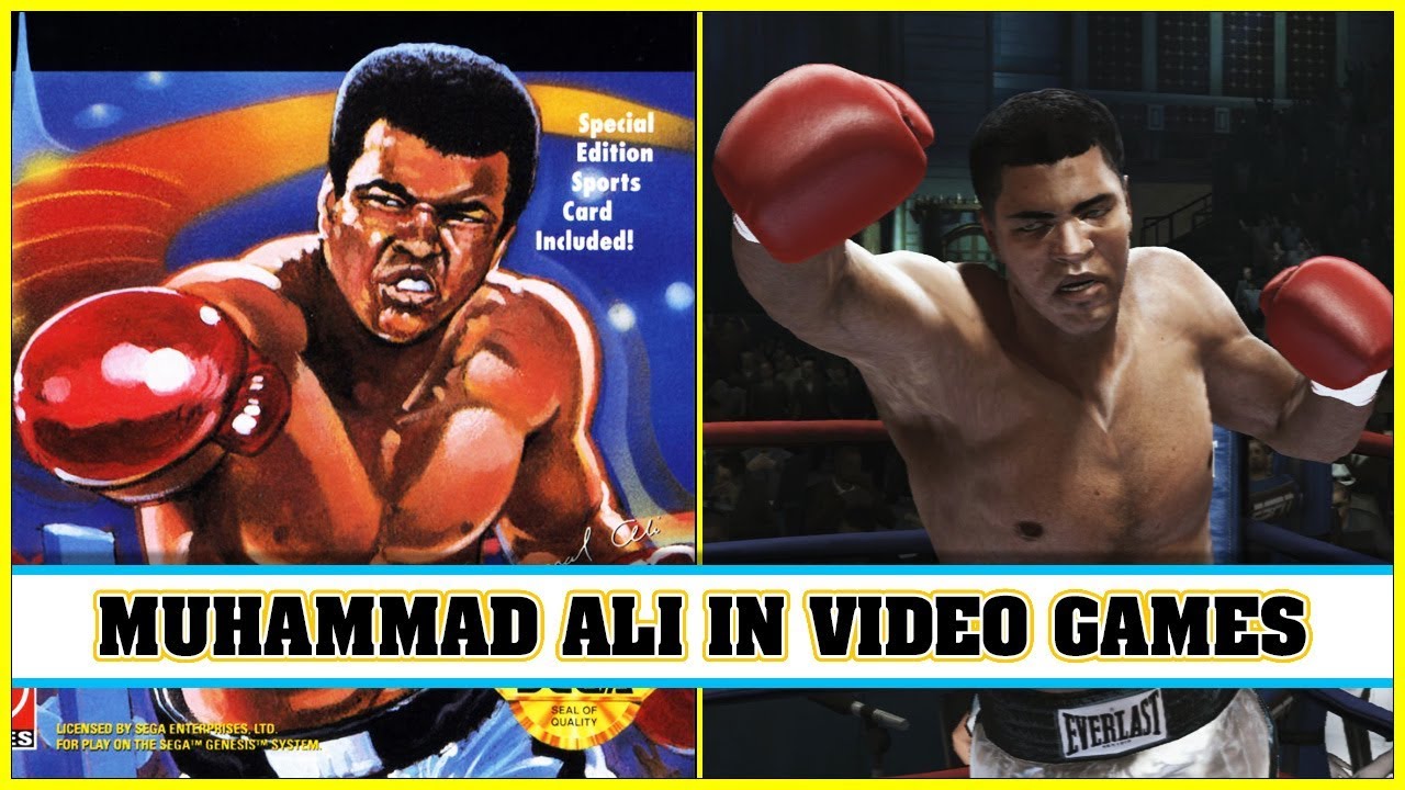 MUHAMMAD ALI, the evolution in video games [1992 - 2018]