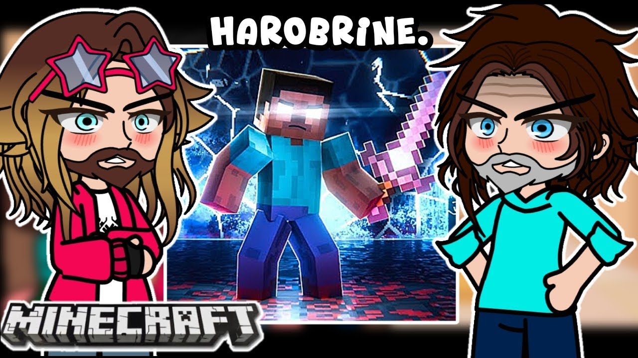 Minecraft movie React to Herobrine |🇺🇲🇧🇷🇪🇸||Minecraft |Created by: Rethwhite