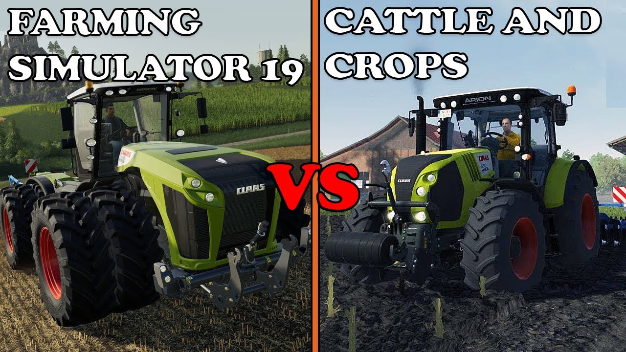 POJEDYNEK - Farming Simulator 19 VS Professional Farmer: Cattle and Crops!!!