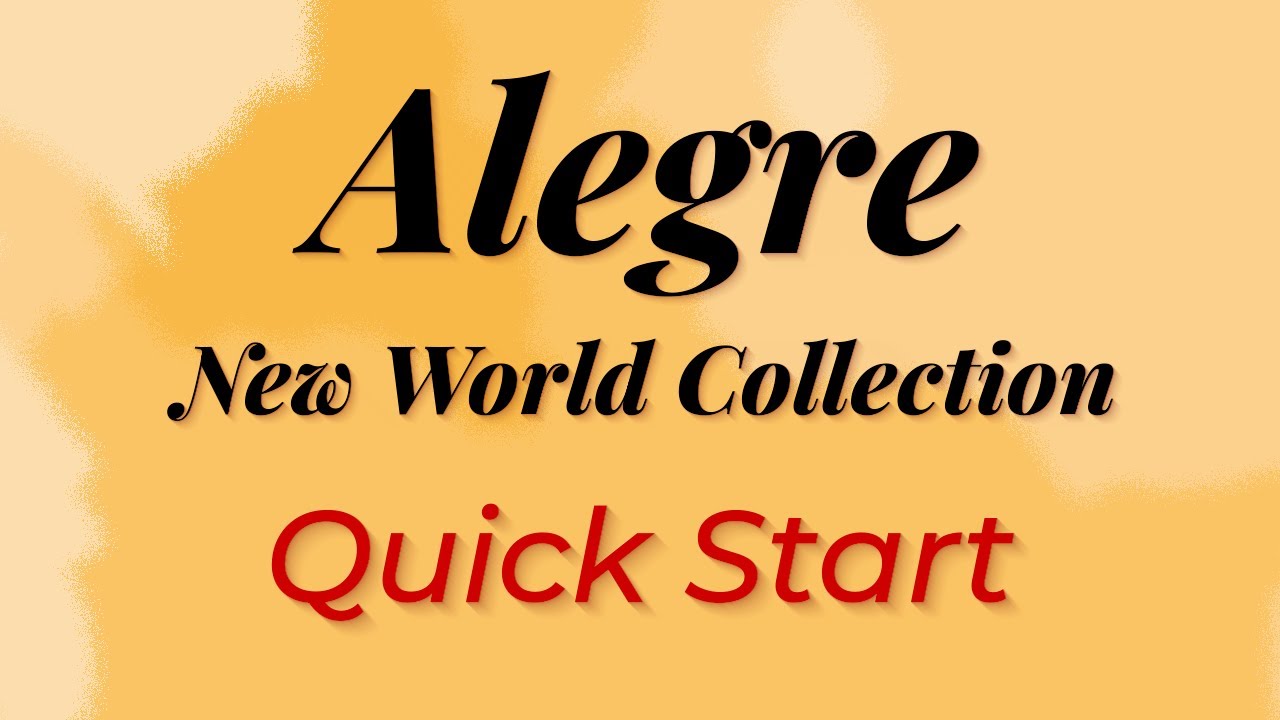 Walkthrough Wellencraft Alegre PART 1 Quick Start