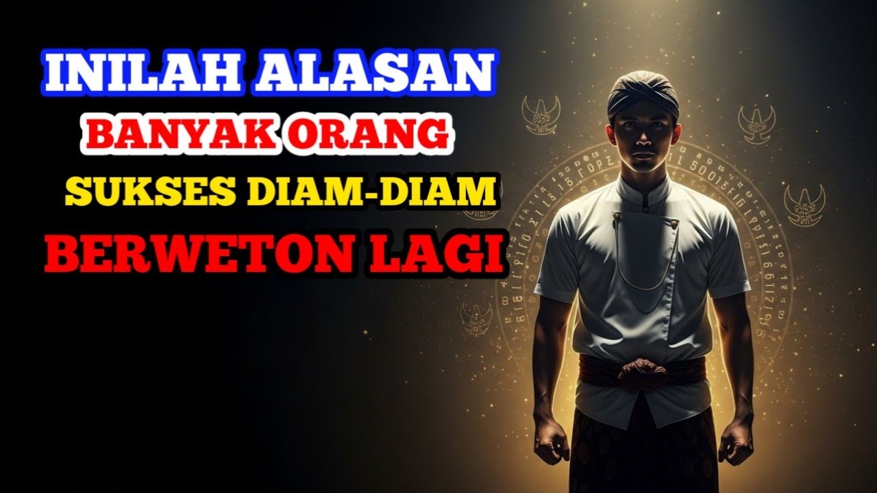 Jangan Kaget! Inilah Alasan Banyak Orang Sukses Diam-Diam Berweton LEGI