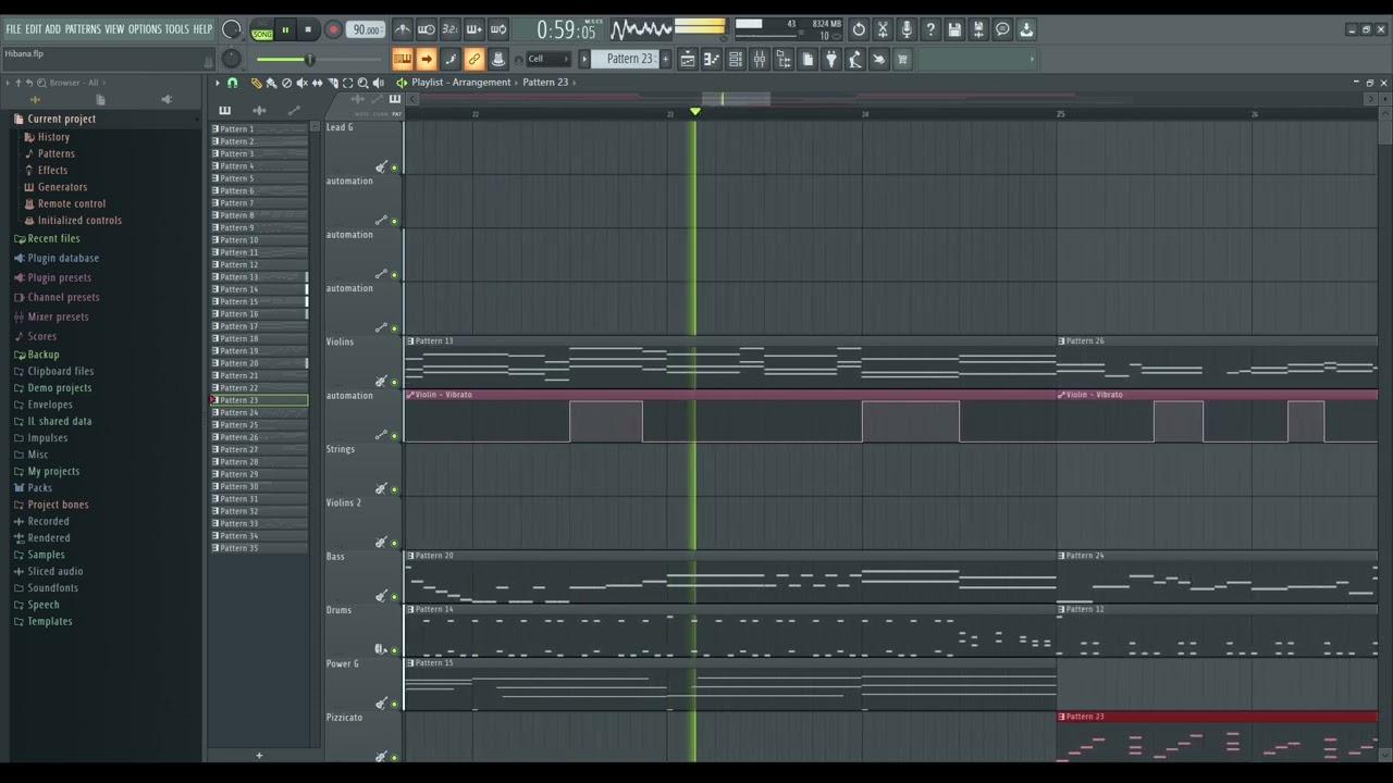 V&egrave;natus - Hibana