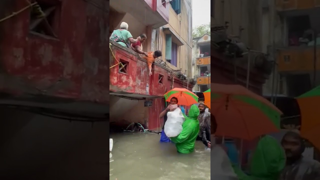 BJP Tamil Nadu workers delivering food items to Chennai's people