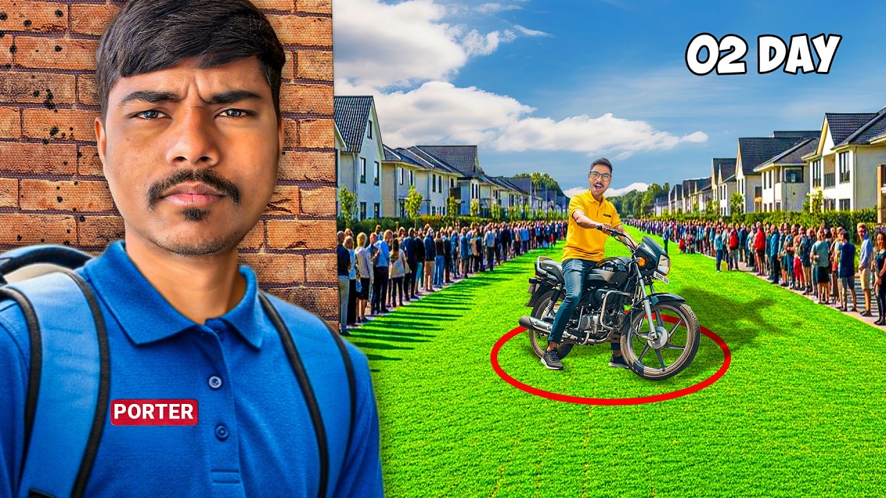 Porter Delivery 8 Hours Challenge 😰 | Kitni Earning Hui?