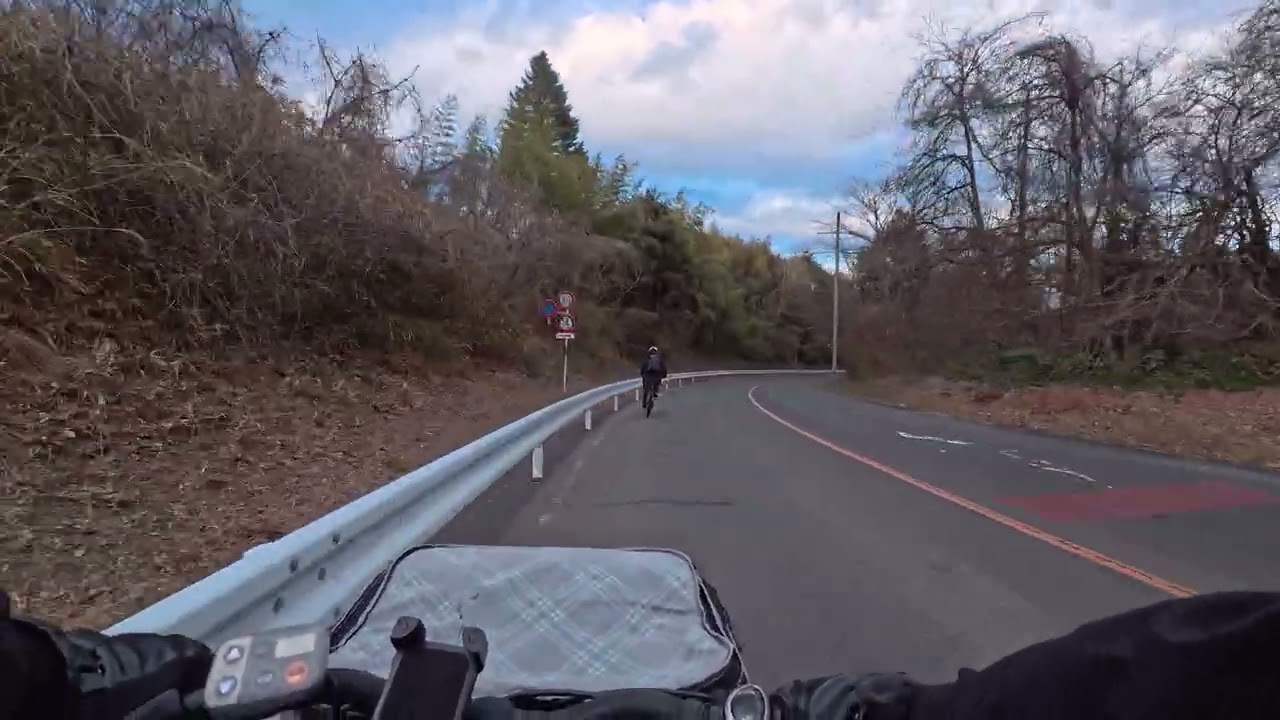Afternoon ride, Aobayama-Hachiman (Sendai)