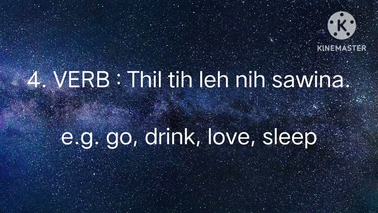 Восемь частей речи (на английском языке)