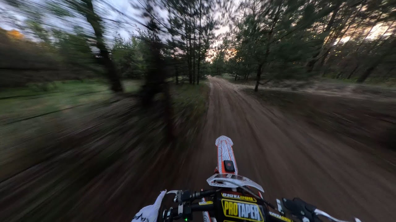 KTM SX-F 450 Factory Racing | Forest + sand freeride