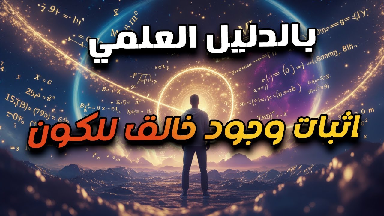 اثبات وجود خالق للكون بالدليل العلمي و أنه لايمكن أن يكون الكون اتخلق بالصدفة!