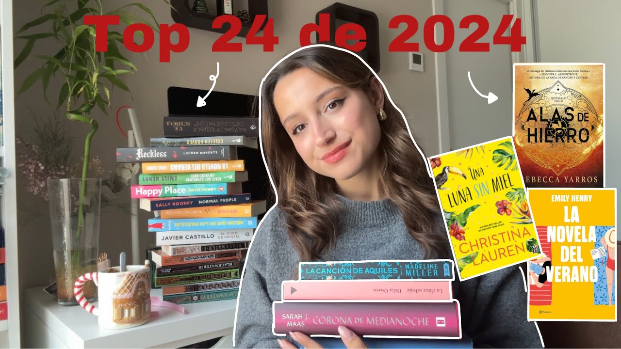Los 24 MEJORES libros de 2024 🎄📖🎅🏼(Top lecturas 2024) BOOKMAS 5