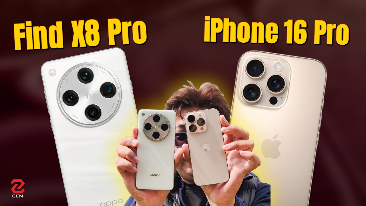 OPPO Find X8 Pro vs iPhone 16 Pro - Cuộc chiến flagship cuối năm!  #MêXemMêSale