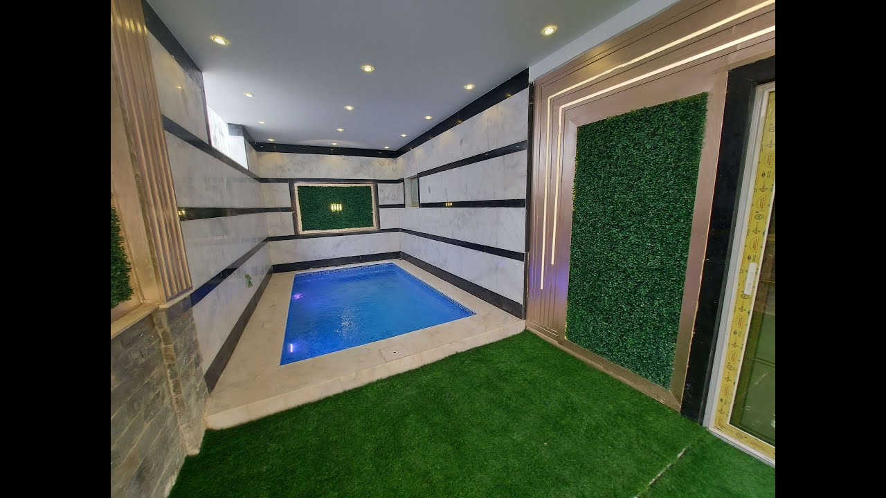 ارقى فيلا دوبلكس للبيع بمصر بحدائق الاهرام بحمام سباحة ناصية مساحة 350 متر البوابة الرابعة منطقة (ن)