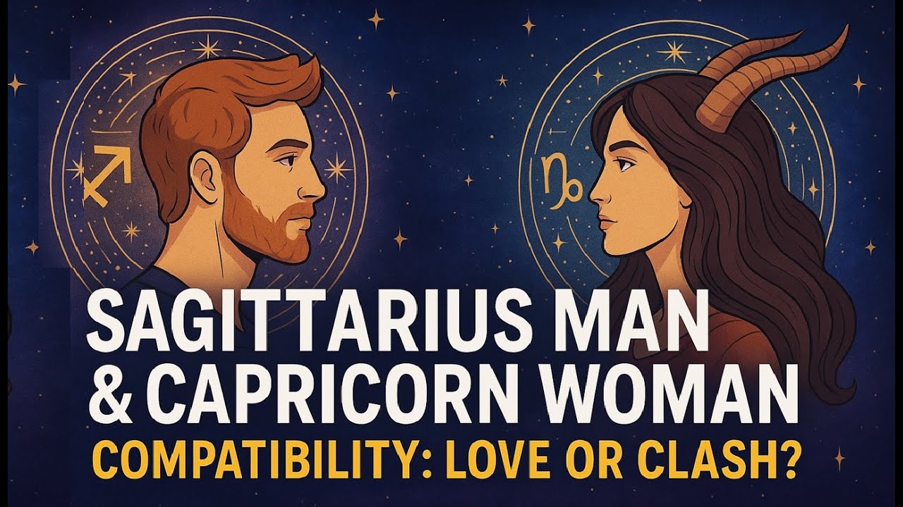 Sagittarius Man & Capricorn Woman Compatibility: Love or Clash?