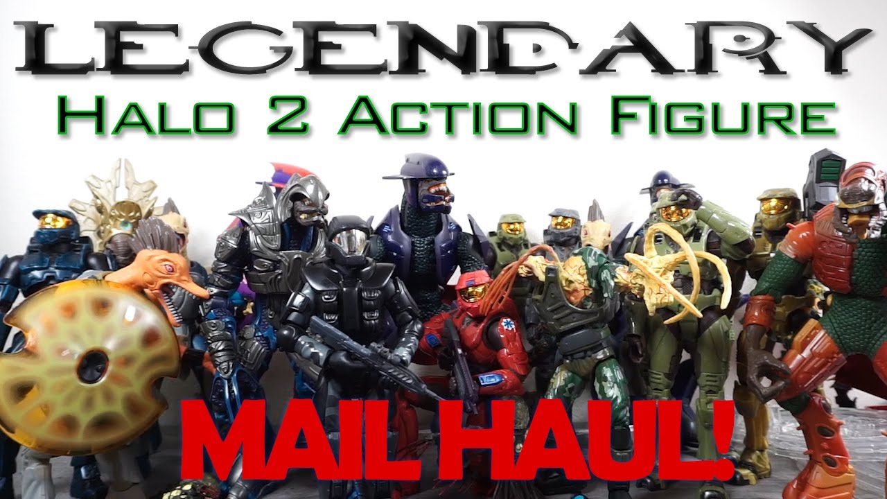 LEGENDARY Halo 2 JoyRide Action Figure Collection Mail Haul! Spartans, Elites, FLOOD, and MORE!